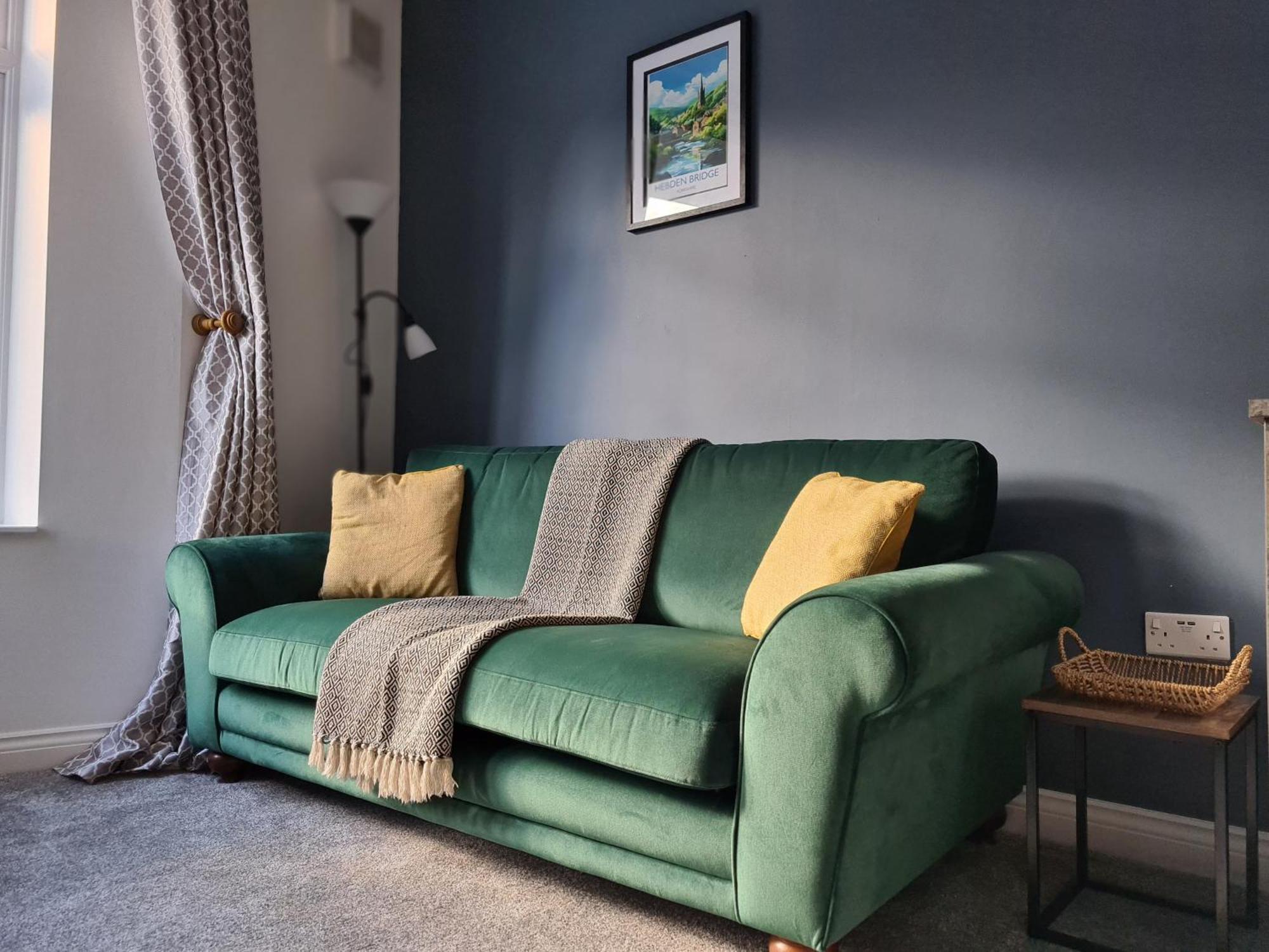 Modern River View Mytholmroyd Apartment ภายนอก รูปภาพ