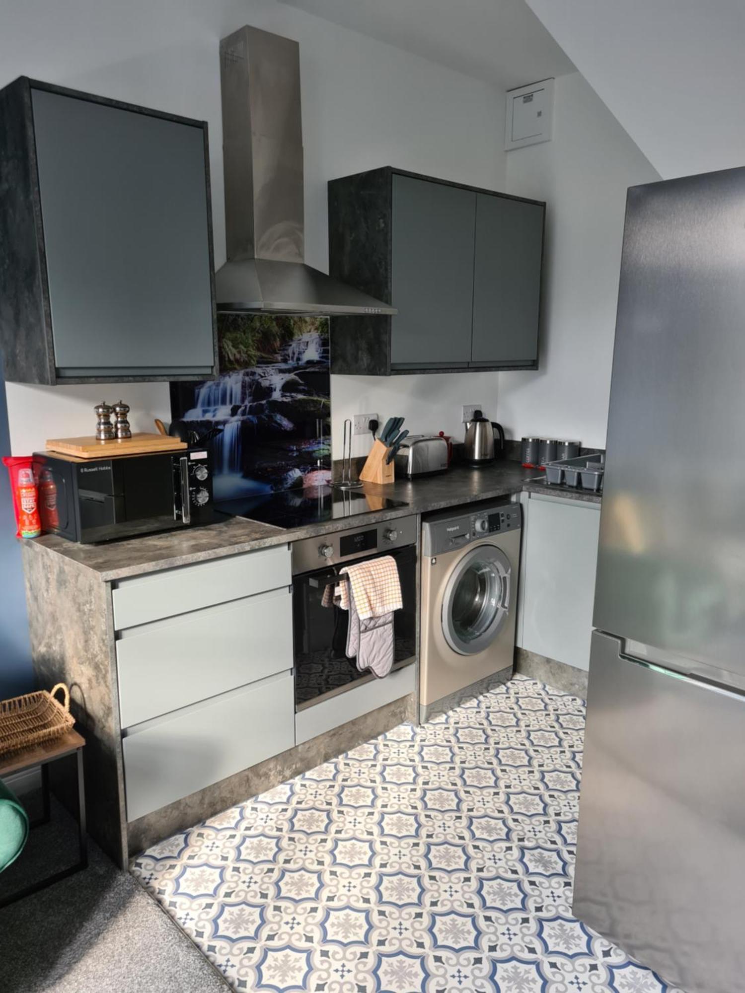 Modern River View Mytholmroyd Apartment ภายนอก รูปภาพ