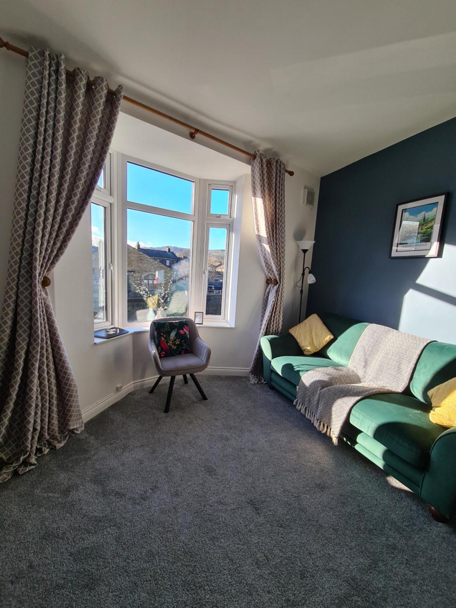 Modern River View Mytholmroyd Apartment ภายนอก รูปภาพ